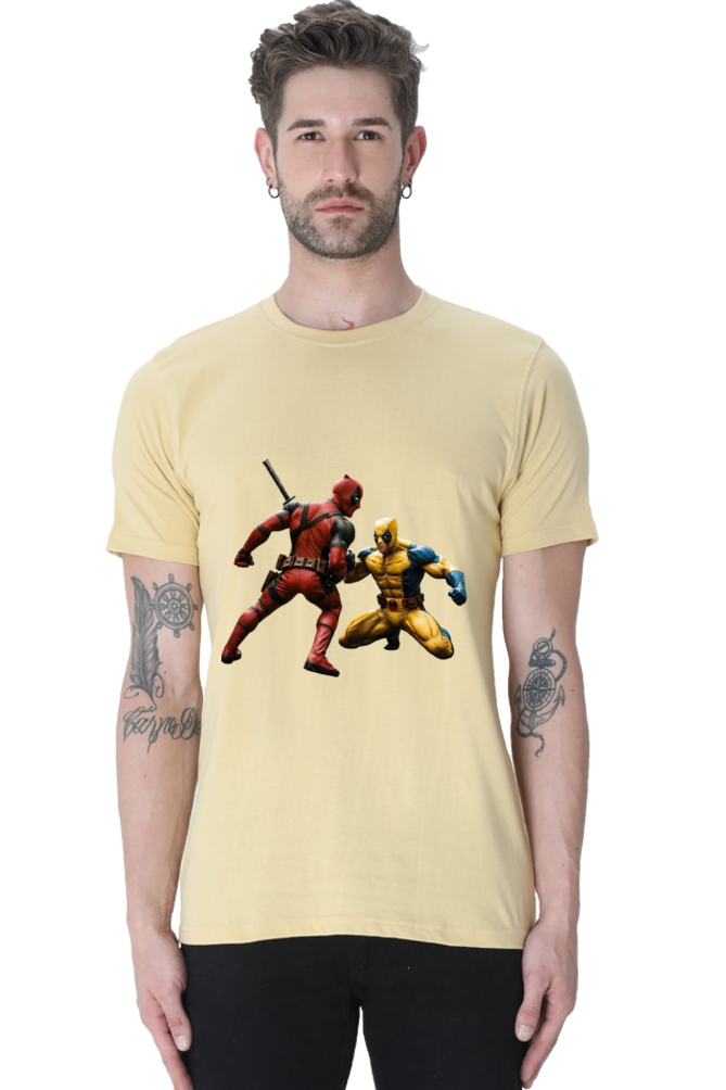 Deadpool vs Wolverine 2024 Men's T-Shirt