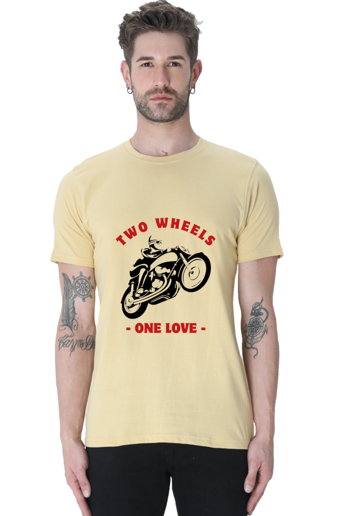 Men’s “Two Wheels One Love” T-Shirt