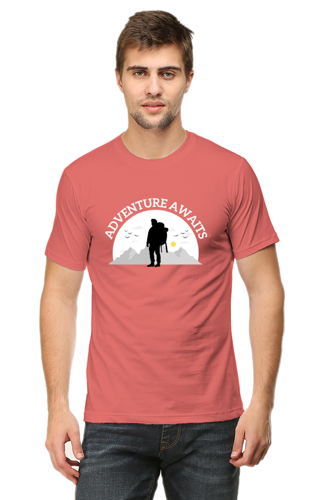 Men’s “Adventure Awaits” T-Shirt