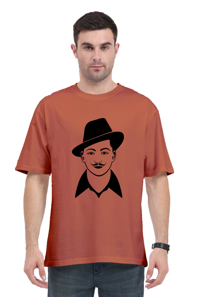 Unisex Oversized "Bhagat Singh" T-Shirt