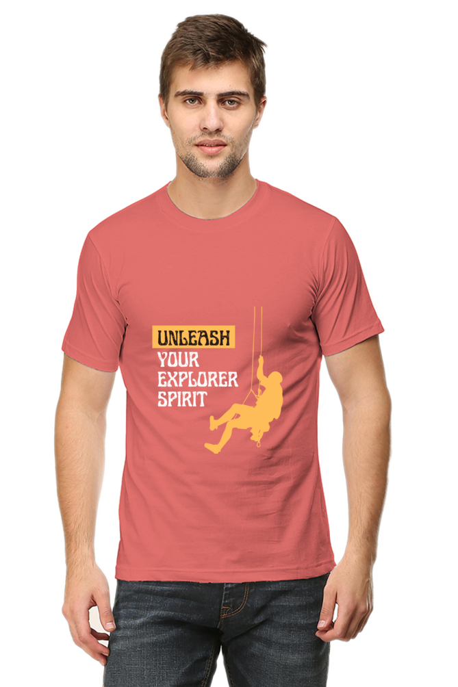 Men’s “Unleash Your Explorer Spirit” T-Shirt