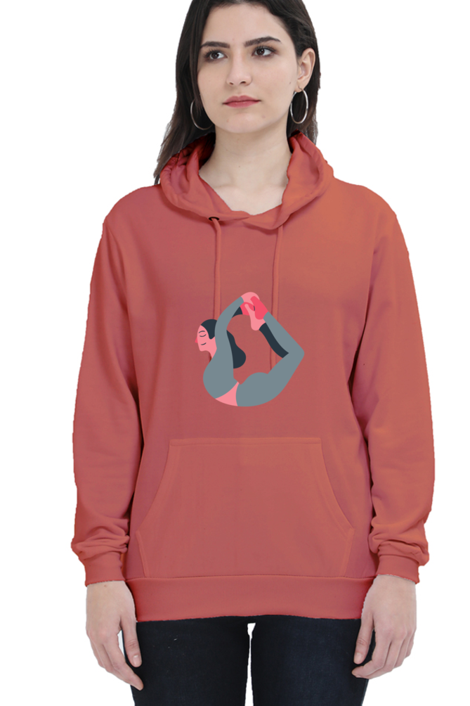 Unisex "Yoga Vibes" Hooded Sweatshirt