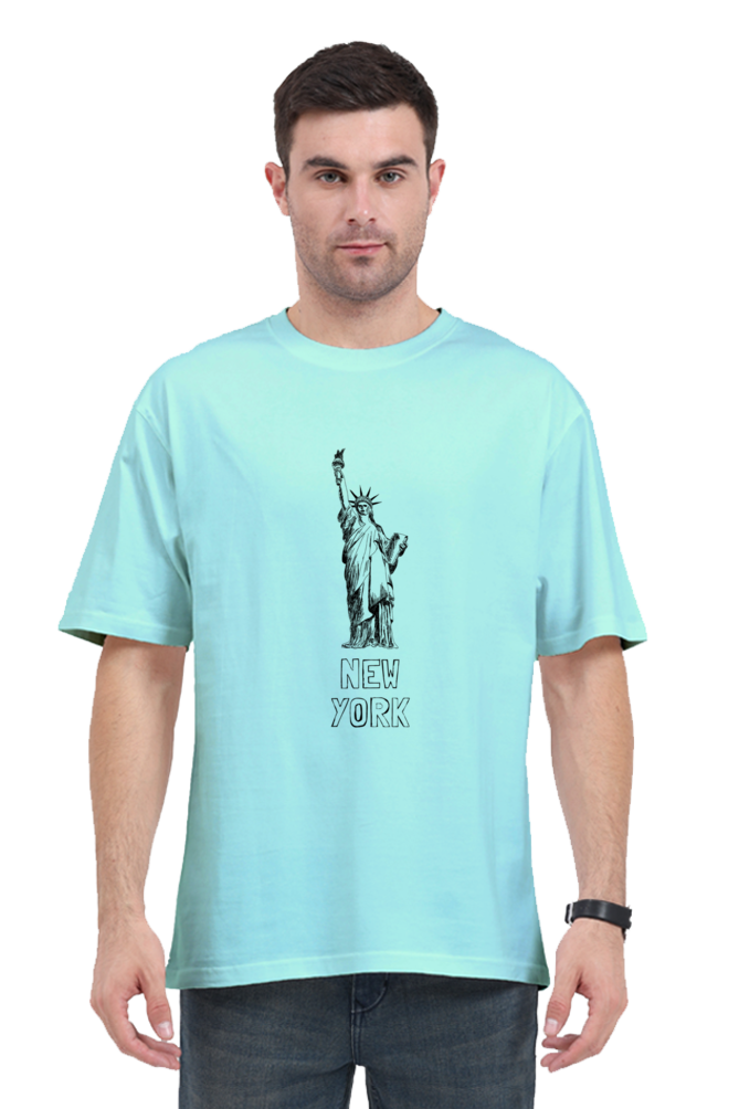 Unisex Oversized "New York Statue of Liberty" T-Shirt