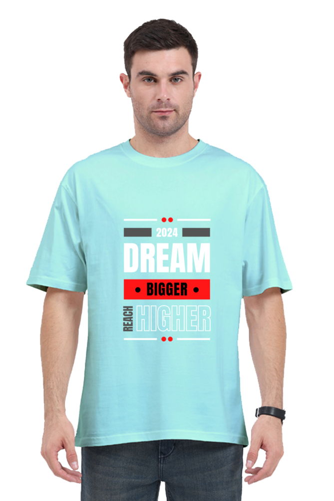 Unisex- 2024 “Dream Bigger, Reach Higher” Inspirational T-Shirt