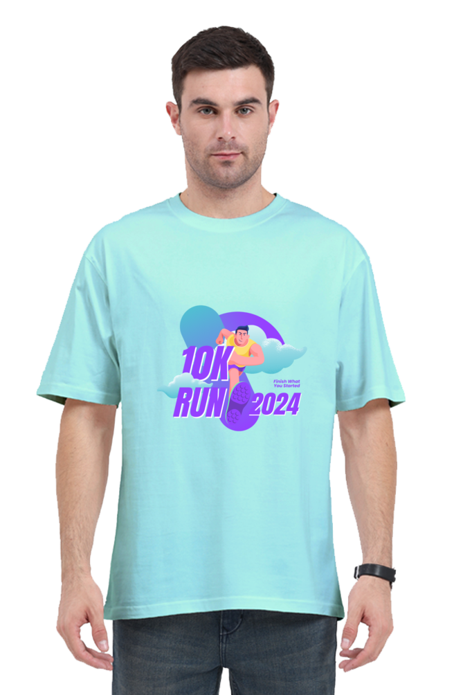 Unisex Oversized T-Shirt - 10K Run 2024 Edition