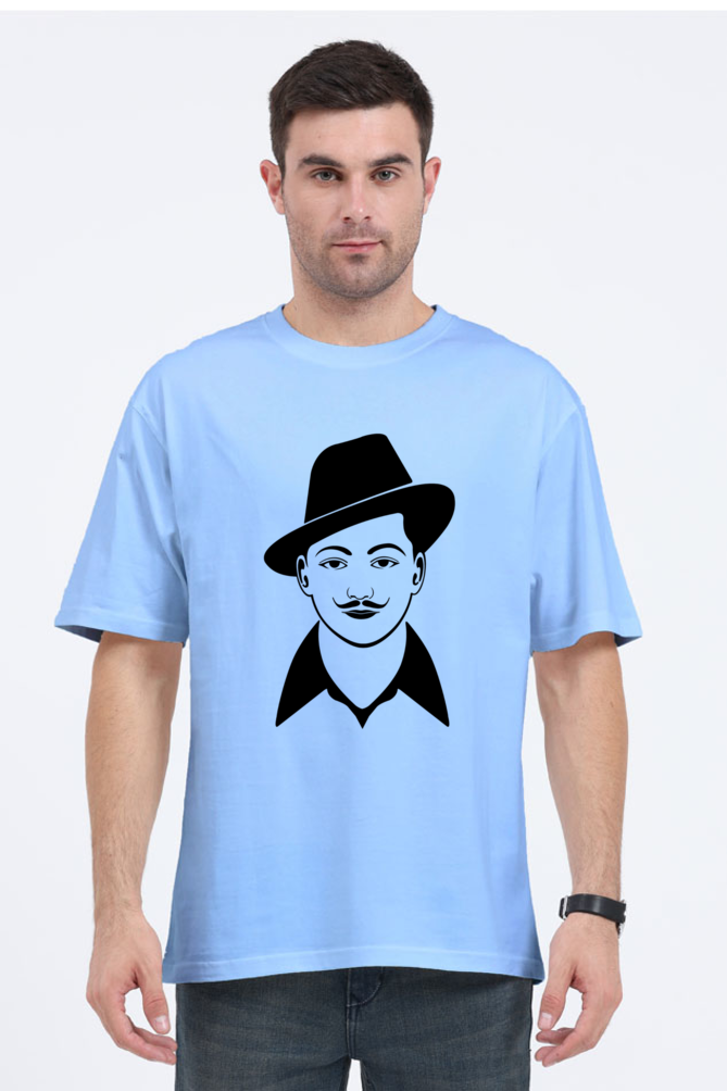 Unisex Oversized "Bhagat Singh" T-Shirt