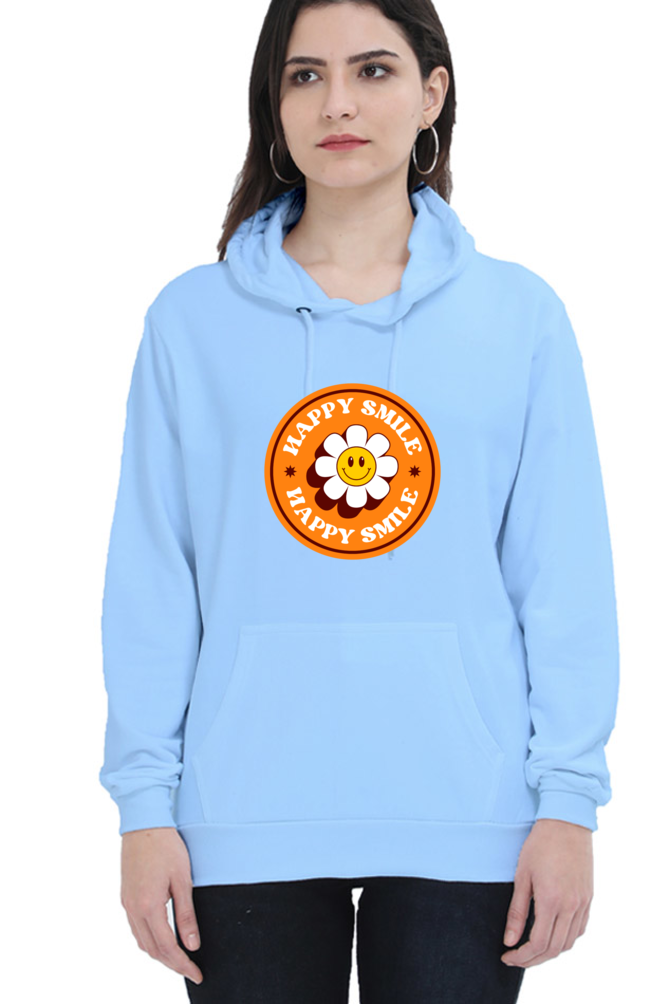 Unisex "HappySmile" Hooded Sweatshirt