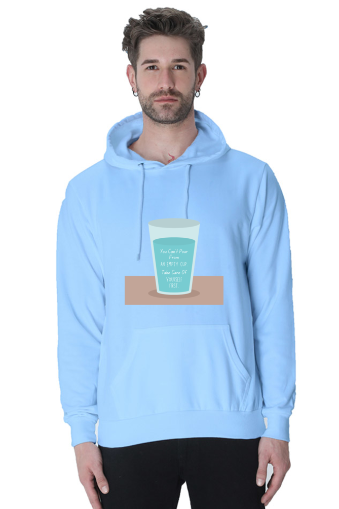 Unisex Hooded "Yourself Fisrt" Sweatshirt