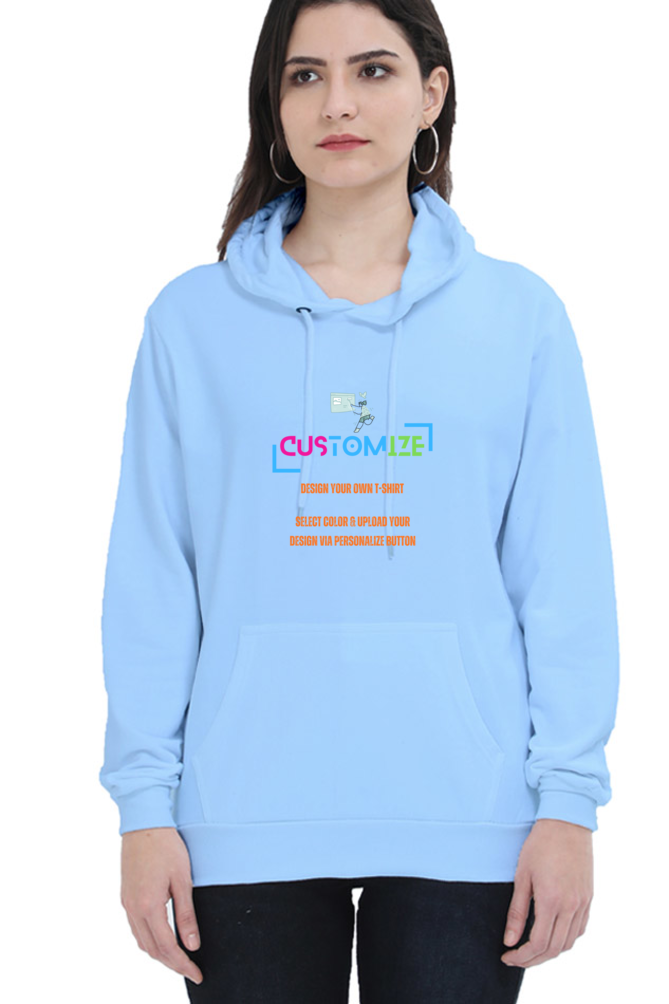 Customizable || Design Your Own Cool Hooded Sweatshirt || Unisex Hooded Sweatshirt