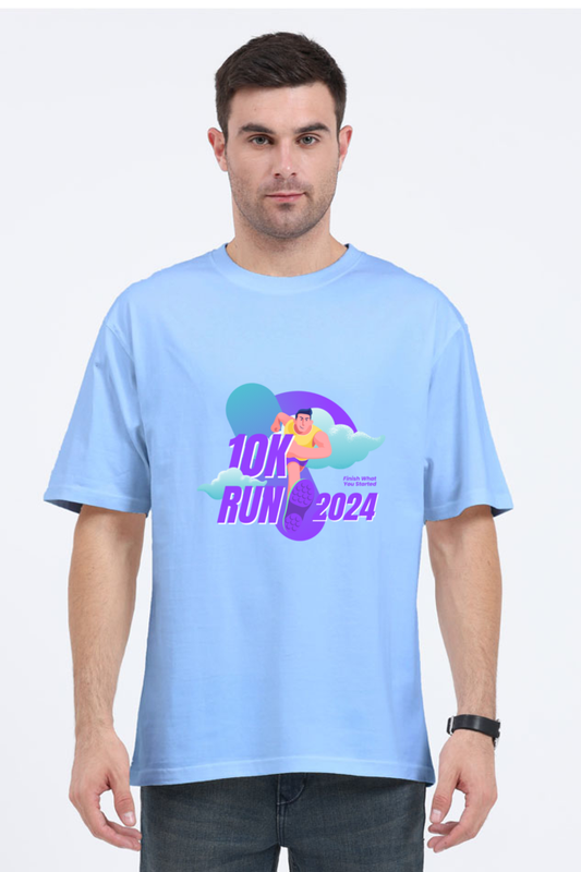 Unisex Oversized T-Shirt - 10K Run 2024 Edition