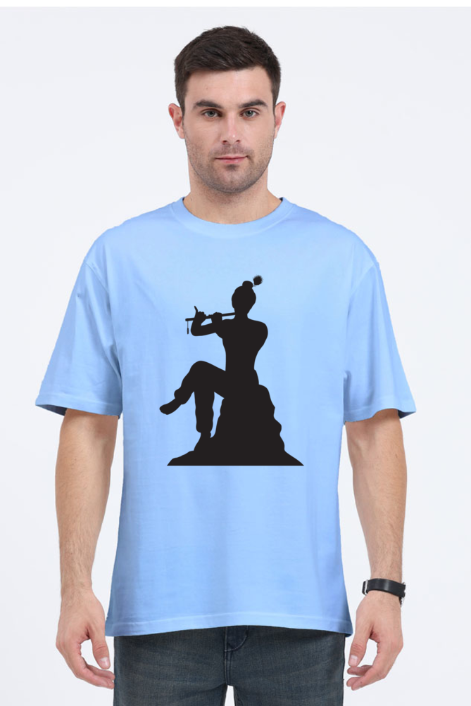 Unisex Oversized "Lord Krishna" T-Shirt