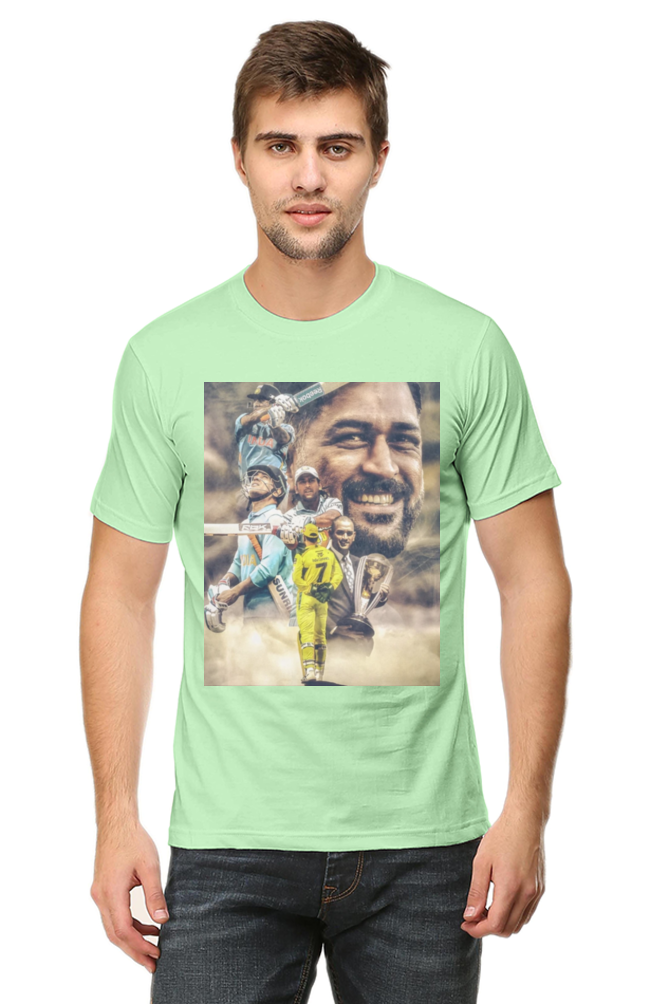 Unisex MS Dhoni "Mahi | Thala" T-Shirt