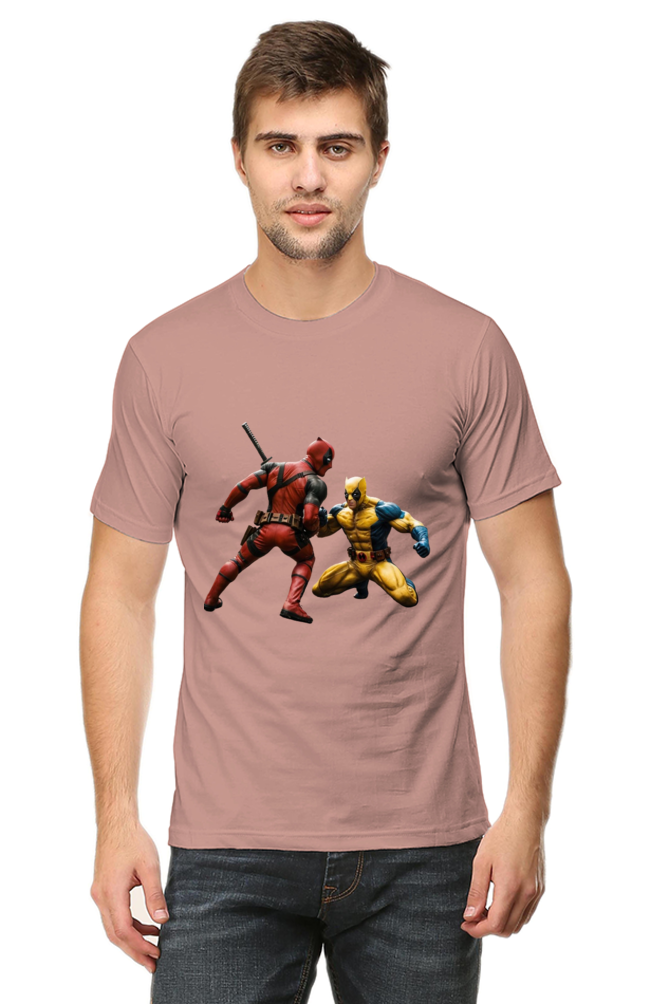 Deadpool vs Wolverine 2024 Men's T-Shirt