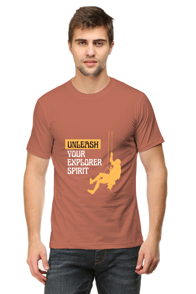 Men’s “Unleash Your Explorer Spirit” T-Shirt