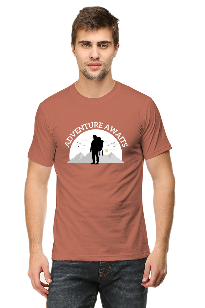 Men’s “Adventure Awaits” T-Shirt