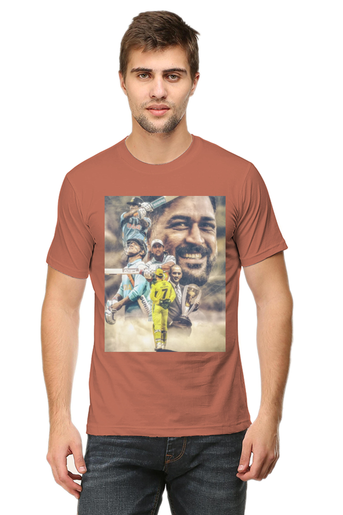 Unisex MS Dhoni "Mahi | Thala" T-Shirt