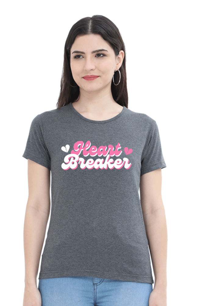 Women’s “Heart Breaker” T-Shirt - Bold & Stylish Statement