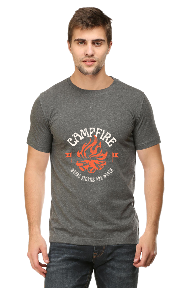 Men’s “Campfire: Where Stories Are Woven” T-Shirt