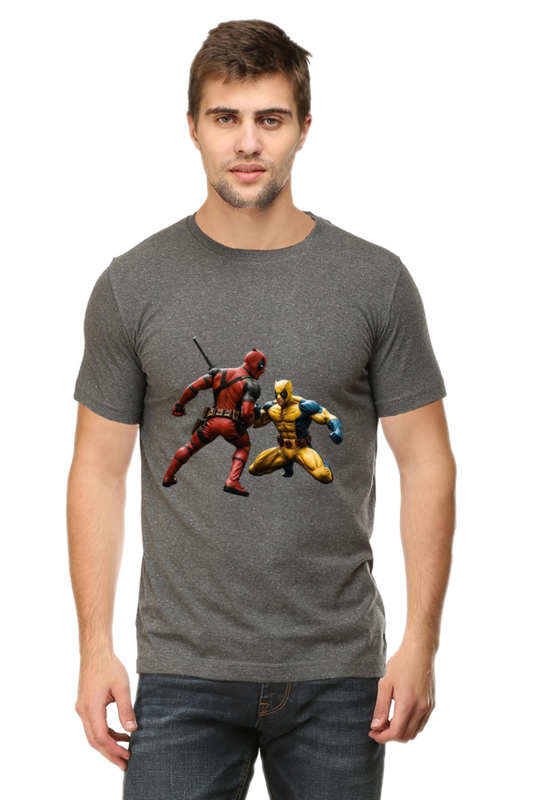 Deadpool vs Wolverine 2024 Men's T-Shirt