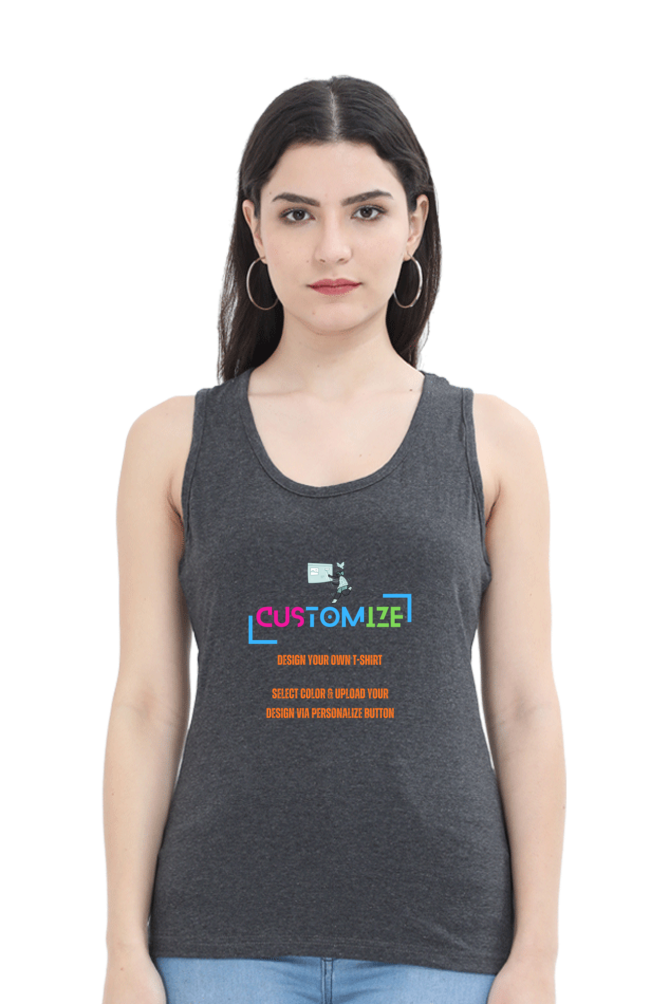 Customizable || Design Your Own Cool Tank Top || Women's Tank Top