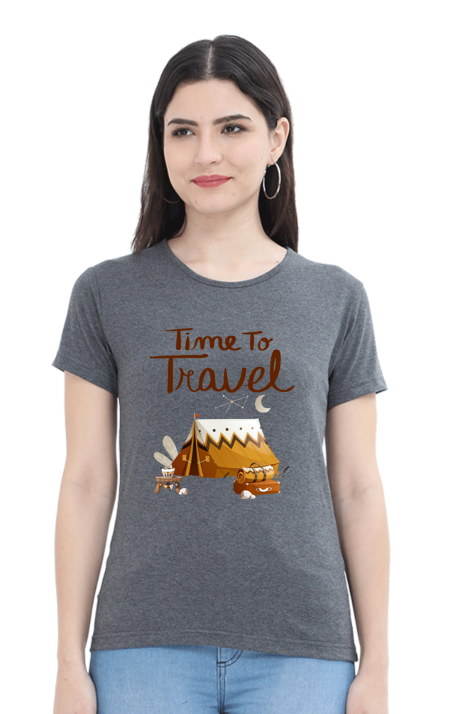 Time to Travel Camp Women's T-Shirt