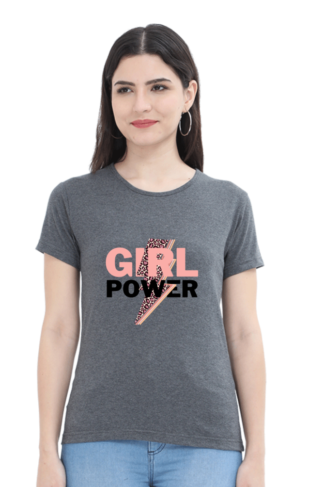 Women Girl Power T-Shirt