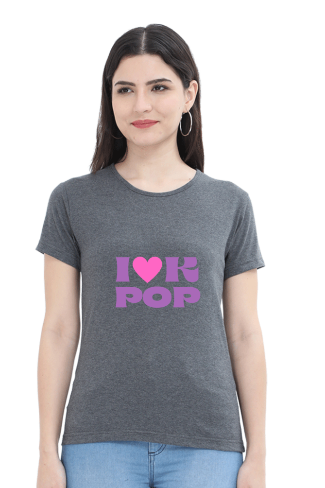 Women's "I Love K-Pop" T-Shirt