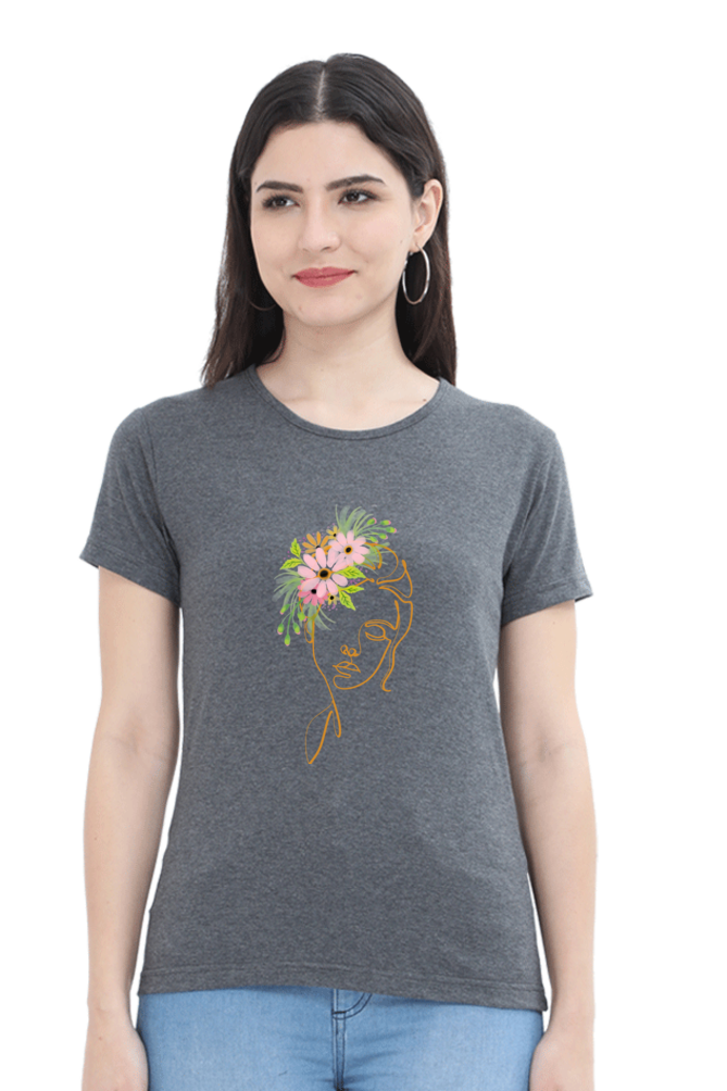 Flower Crowned Women's T-Shirt