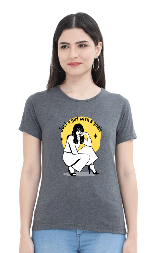 Just a Girl with Goals Women's T-Shirt