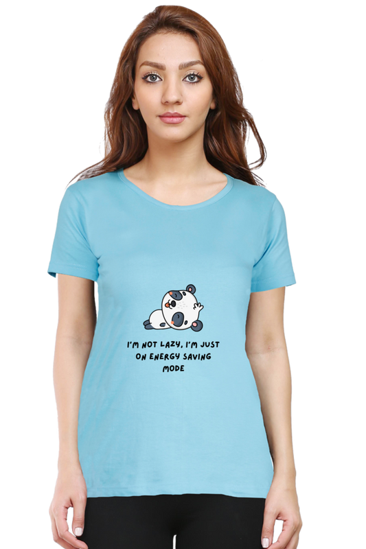 Energy saving mode- women's t-shirt