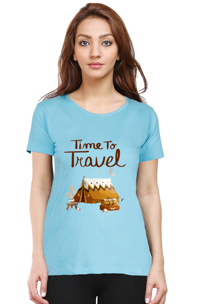 Time to Travel Camp Women's T-Shirt