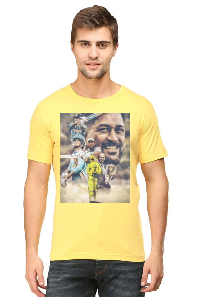 Unisex MS Dhoni "Mahi | Thala" T-Shirt