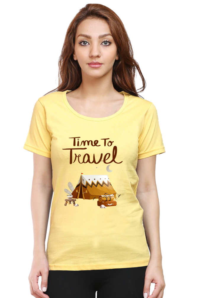 Time to Travel Camp Women's T-Shirt