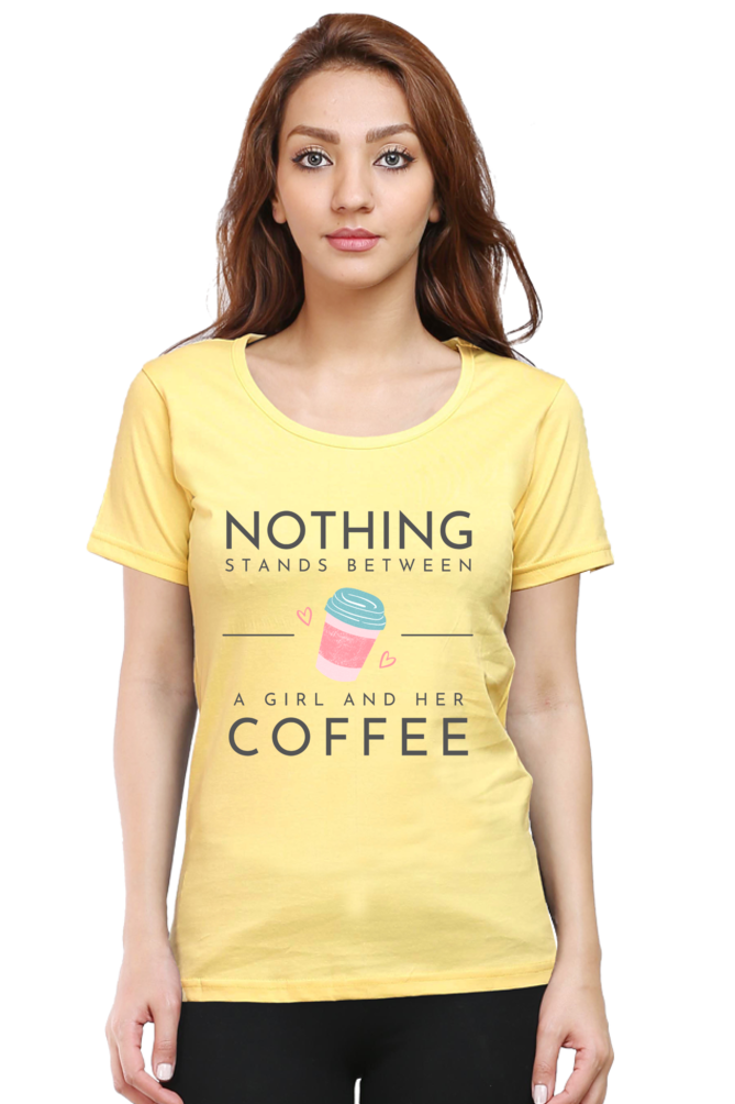 Coffee Lovers Womens T-Shirt