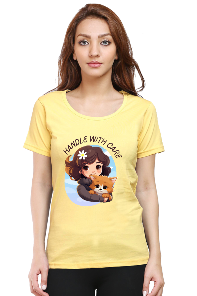 Women's "Handle with Care" T-Shirt