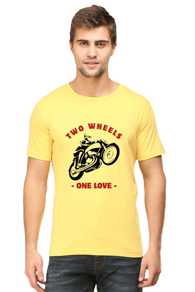 Men’s “Two Wheels One Love” T-Shirt