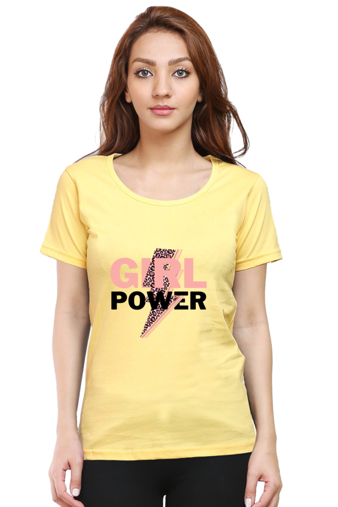 Women Girl Power T-Shirt