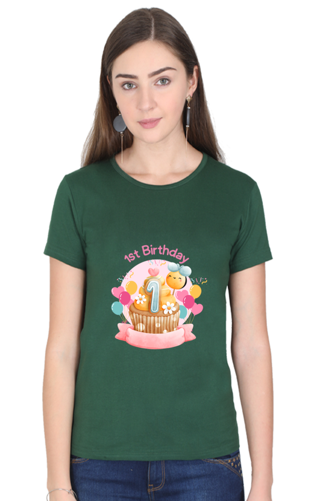 First Birthday Cake Women's T-Shirt