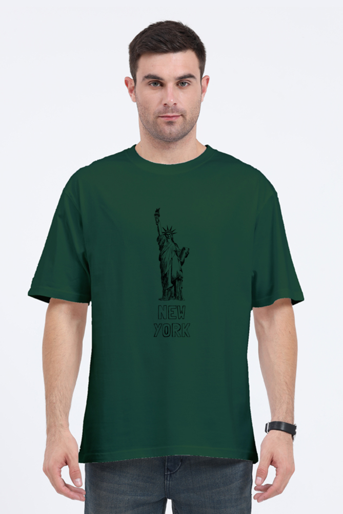 Unisex Oversized "New York Statue of Liberty" T-Shirt