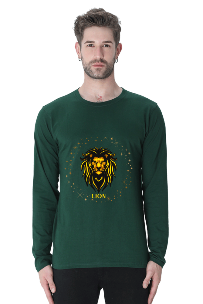 Men's "Lion" Round Neck T-Shirt