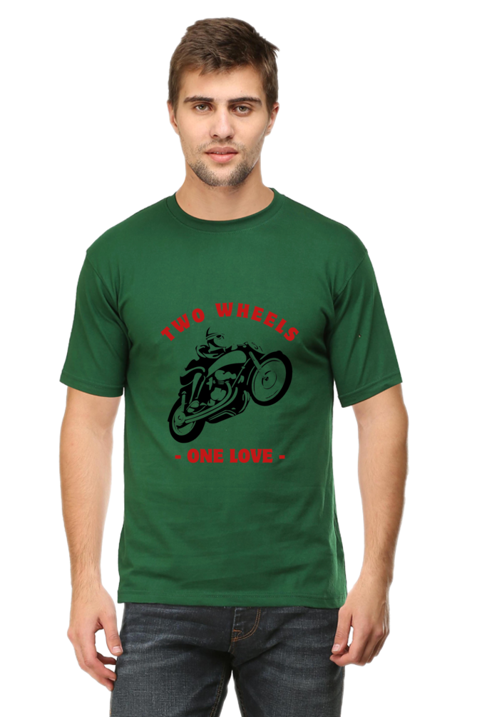 Men’s “Two Wheels One Love” T-Shirt