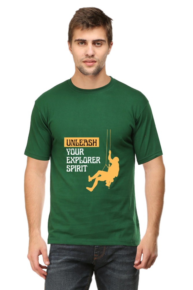 Men’s “Unleash Your Explorer Spirit” T-Shirt