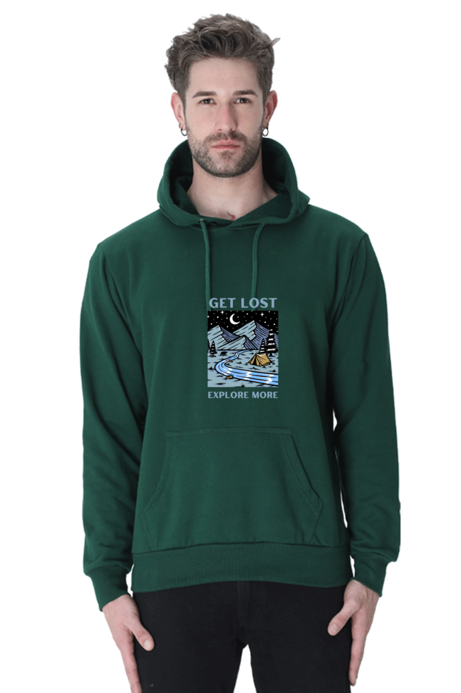 "Explore More" Unisex Hooded Sweatshirt