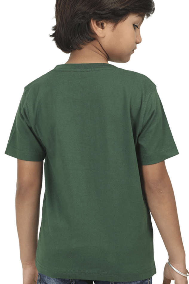 "Boy Round Neck Jungle Boys Half Sleeves T-Shirt"