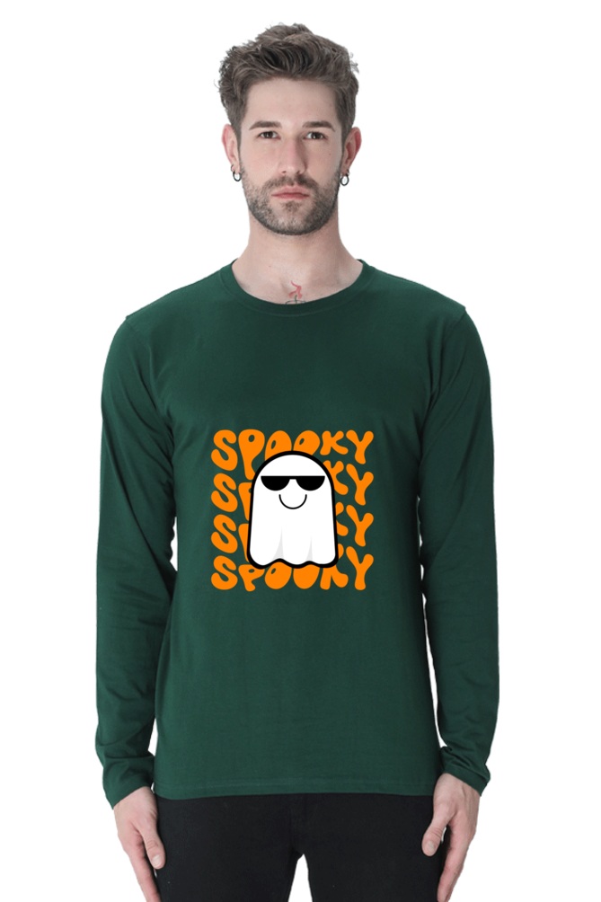 Men's Spooky Round Neck T-Shirt