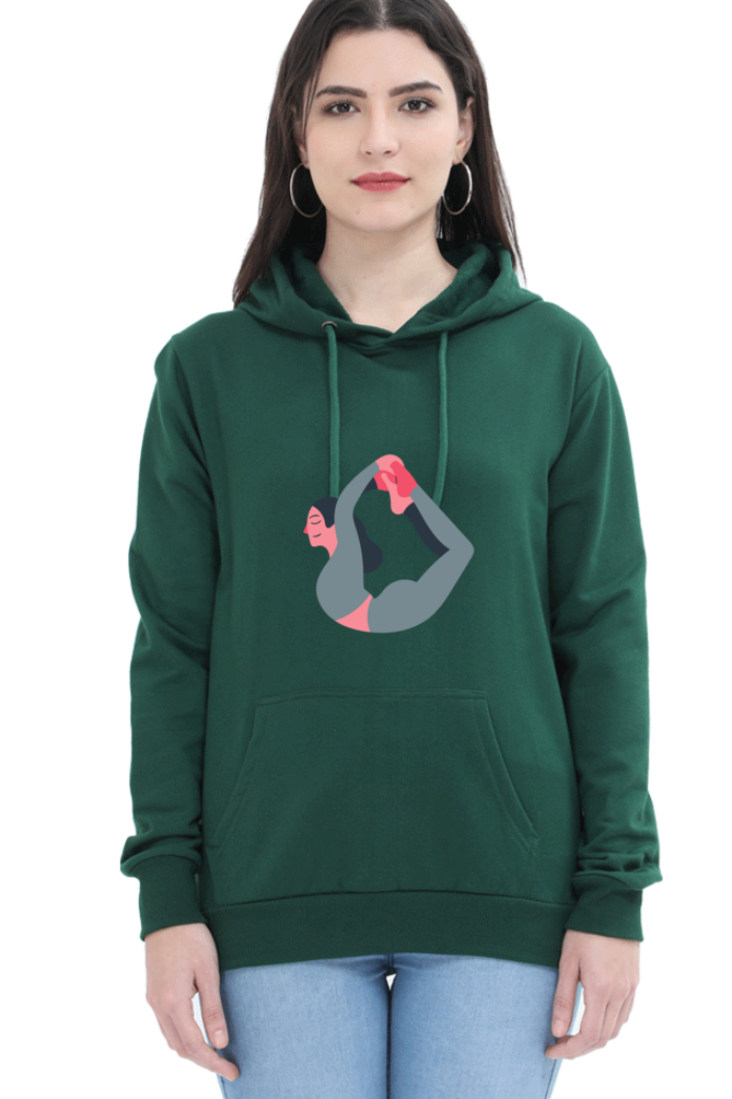 Unisex "Yoga Vibes" Hooded Sweatshirt