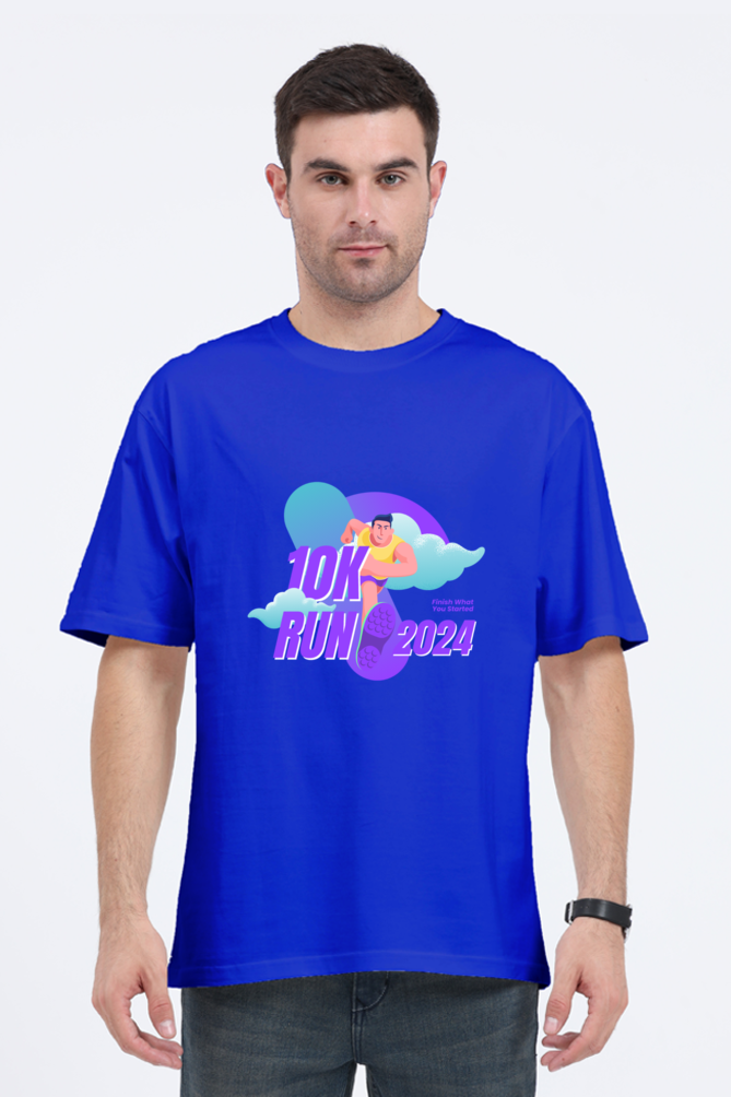 Unisex Oversized T-Shirt - 10K Run 2024 Edition