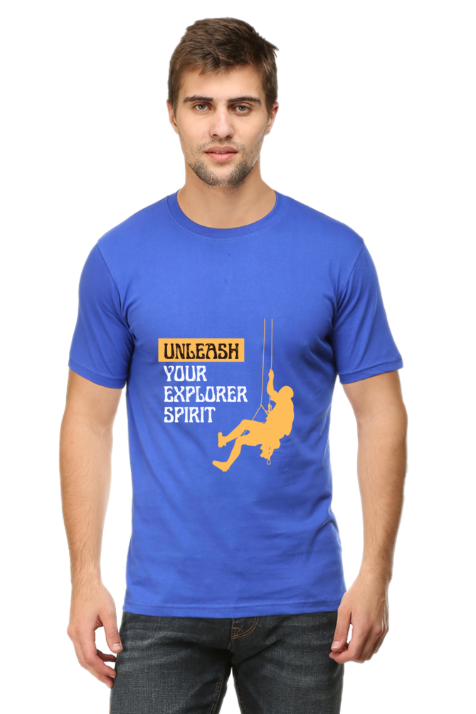 Men’s “Unleash Your Explorer Spirit” T-Shirt