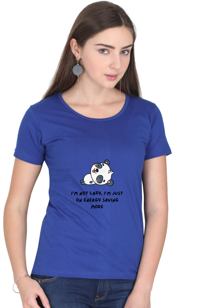 Energy saving mode- women's t-shirt