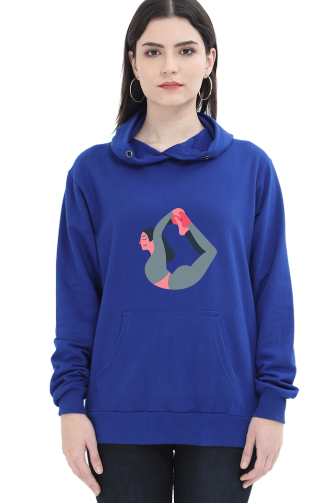 Unisex "Yoga Vibes" Hooded Sweatshirt